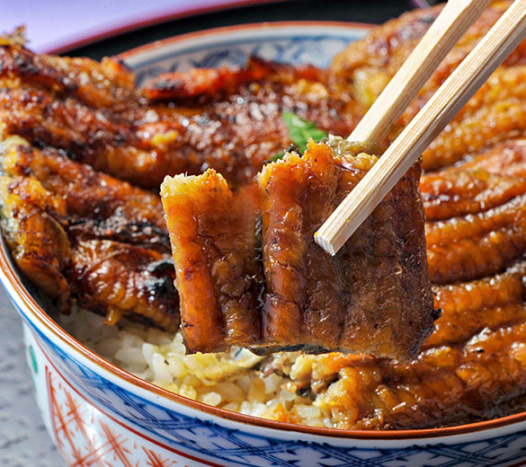国産うなぎ通販「田舎庵のうな丼」の商品画像